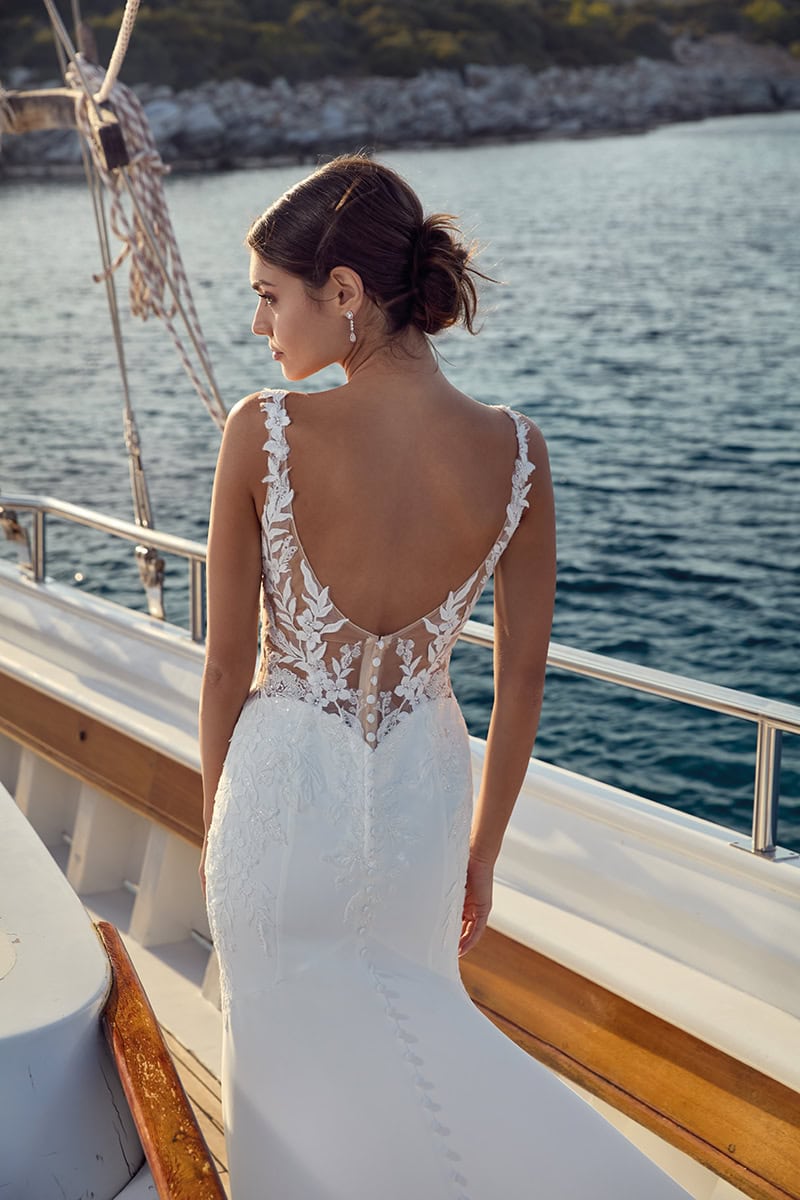 Brautkleid Eddy K. Augusta back Brautkleid Eddy K. Augusta back